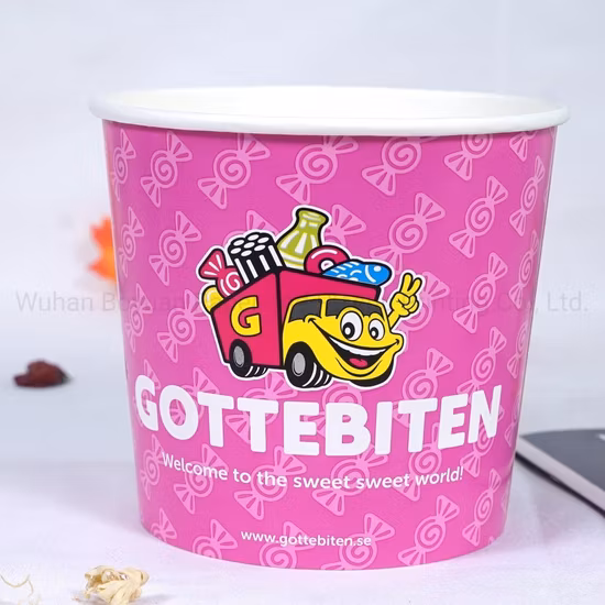 映画館用85オンスのポップコーン紙コップポップコーンバケツ