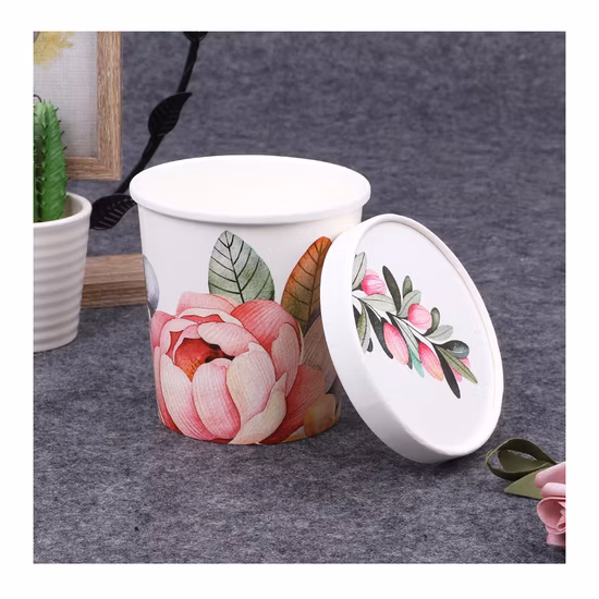 Big to Go 32オンス ラーメン スープ 紙コップ バケツ